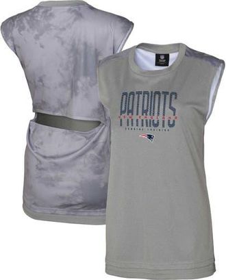 Outerstuff Womens Gray New England Patriots No Sweat Tank Top at Nordstrom, Size Xx-Large