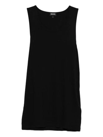 Ermenegildo Zegna Canotta a coste - Nero