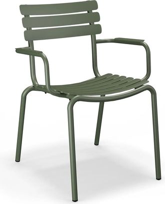 Houe ALUA Outdoor Dining Armlehnstuhl, olive green