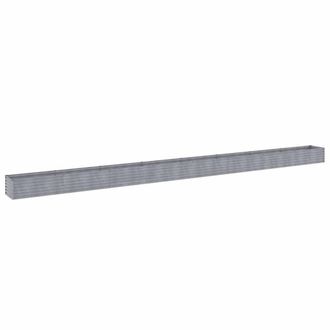 Berkfield Home Garden Raised Bed 770x50x36 cm Corten Steel in Brown | Size: 770 x 50 x 36 cm
