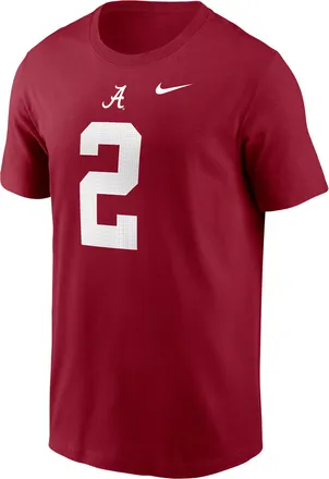 Nike Alabama Alabama Nike Mens College T-Shirt in Red | N19969WNI2-219