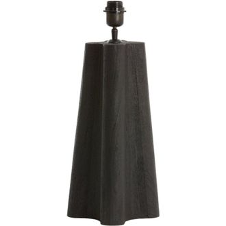 Light & Living Lámpara de mesa - Navelli - negro - madera - - Light&living