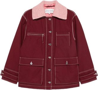 Stine Goya Contrast-stitch Multi-pocket Jacket