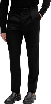 Paul Smith Wool Cargo Pants - Heren - Nette broeken - Zwart - W36 - Wol - Broeken