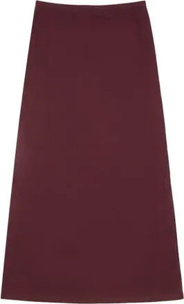 Monte Carlo Elastic Waist Side Tag Pull-On Skirt in Wine at Nordstrom, Size 24