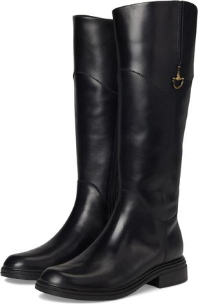 Naturalizer Womens 27 Edit Oslo Riding Boots Fashion, Black Leather, 5.5 UK