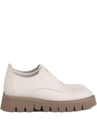 Pedro Garcia platform loafers - White