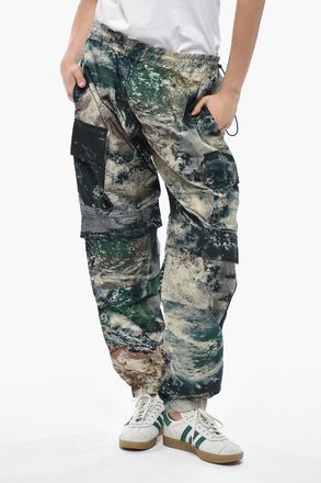 Stella McCartney Pantaloni Cargo TAYLOR in Nylon Fantasia Stella McCartney