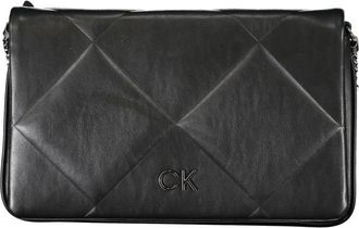 Calvin Klein Kaarthouder - Dames - Schoudertassen - Zwart - ONE Size - Leer - Tassen
