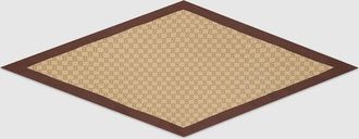 Gucci Printed Silk Twill Carr&eacute;, Beige, Silk