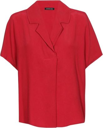 Caroline Biss Caroline Biss, Dames, Blouses & Shirts, Rood, Maat: M