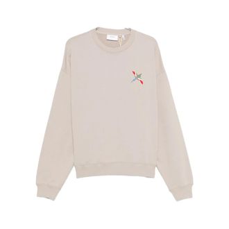 Axel Arigato Sweatshirts, male, Gray, Size: XL Micro Bee Bird Sweatshirt