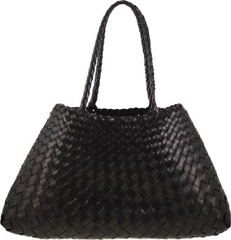 Dragon Santa Croce Big Woven Leather Bag