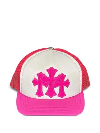 Chrome Hearts Pet met print - Roze