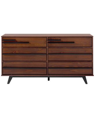 Walker Edison 6-Drawer Solid Wood Modern Dresser