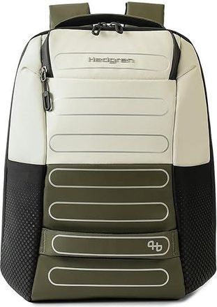 Hedgren Handle Backpack Computer Bags Vaporous Grey/Olive, Polyester