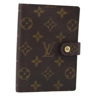 Louis Vuitton Pre-owned Wallets, female, Brown, Size: ONE SIZE Pre-owned Day Planner Cover