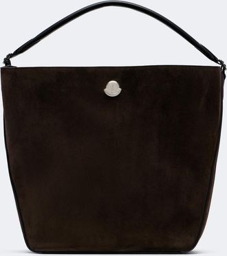 Moncler Bolso al hombro Carlo de ante