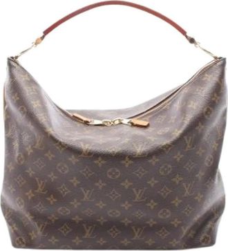 Louis Vuitton Pre-owned Shoulder Bags, female, Brown, Size: ONE SIZE Pre-owned Sully MM Shoulder Bag