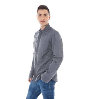 Calvin Klein Quilted Polyester Jacket - Gray