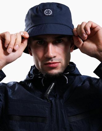 Marshall Artist Mens Marshall Artist Ripstop Bucket Hat Navy - Size: ONE size