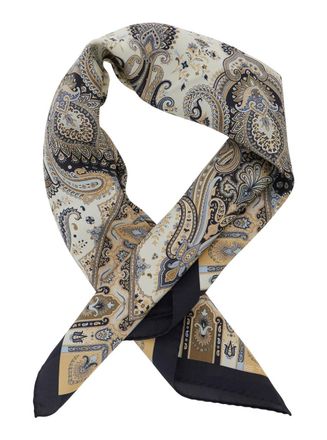 Etro Paisley Silk Scarf - Multicolor
