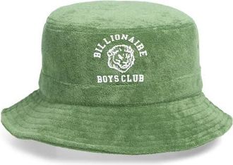 Billionaire Boys Club Terry Cloth Bucket Hat in Dill at Nordstrom, Size Large/x-Large