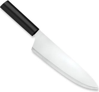 Rada Cutlery 8.5-Inch French Chef Knife Straight Stainless Steel Blade in Black at Nordstrom