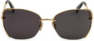 Bulgari Sunglasses - female - Bvlgari - Sunglasses - Yellow - 56 MM - Accessories