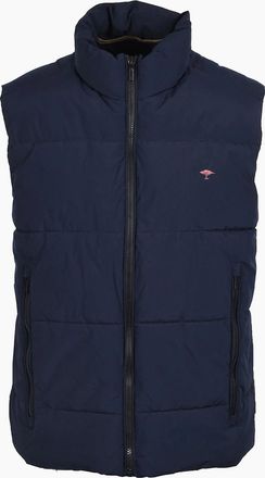 Fynch-Hatton Mens Fynch-Hatton Gilet Dark Navy - Size: 44