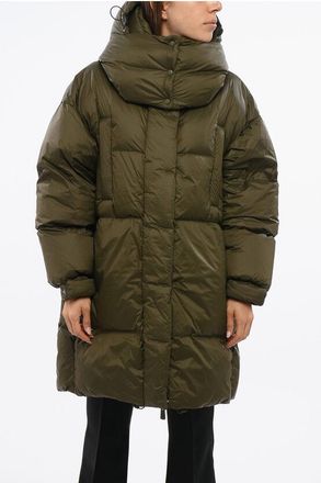 Bacon Removable Hood PUFFA Down Jacket size Xs