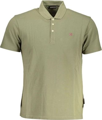 Napapijri Uomo, Top, Verde, M, new
