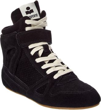 Isabel Marant Suede High-Top Sneaker