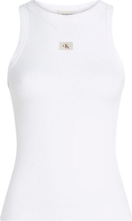 Calvin Klein Jeans Mujer, Camisetas, Blanco, Talla: M