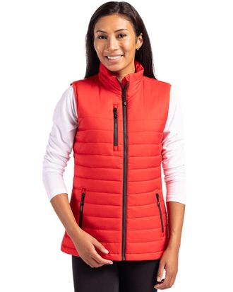 Clique Valhalla Full Zip Womens Puffer Vest