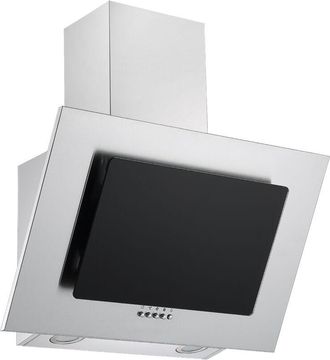 Respekta Cappa aspirante cappa inclinata senza testa 60 cm cappa a parete nera Respecta