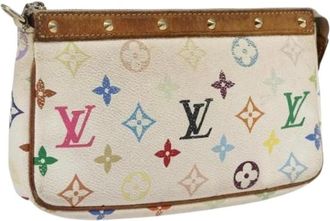 Louis Vuitton Pre-owned Clutches, female, Multicolor, Size: ONE SIZE Pre-owned Pouch