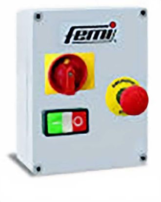 Femi Panel De Control + Interruptor De Parada De Emergencia Amoladoras Femi 2200 W Trif&aacute;sicas - 7800231