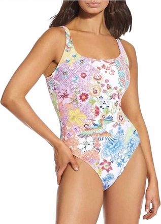 Johnny Was Reverse Pique Tank One Piece In Paula