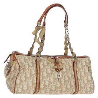 Dior Pre-owned Vintage Boston Bag - - Pre-owned - Donna - Beige - ONE SIZE