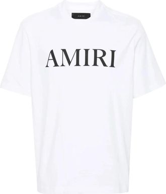 Amiri T-shirt - Heren - T-shirts - Wit - S - Katoen - Tops