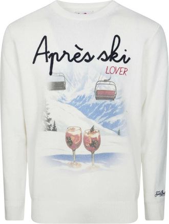 MC2 Saint Barth Maglione Girocollo Heron - - Knitwear - Uomo - Bianco - XL