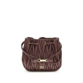 Miu Miu Mujer, Bolsos, Marrón, Talla: ONE Size