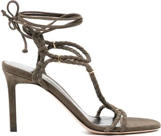 Tom Ford Suède sandalen - Groen