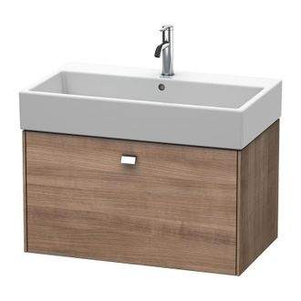 Duravit Duravit Brioso Neceser De Pared 78,4 X 45,9 Cm, 1 Extra&iacute;ble, Para Lavabo Vero Air 235080, Color (frente/cuerpo): Ticino Decorado En Madera De Cerezo, 