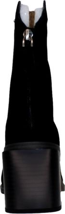 Vince Camuto Water-Repellent Suede Mid-Shaft-Kortimy Black VC-KORTIMY-BLK Womens