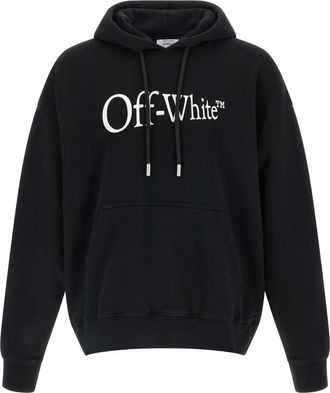 Off-white Run Arrow Skate Hoodie - Heren - Hoodies - Zwart - S - Katoen - Hoodies & sweatvesten
