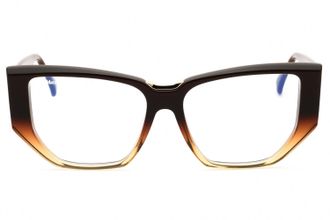 Max Mara MM5179B Cat Eye Acetate Frame Eyeglasses - Brown