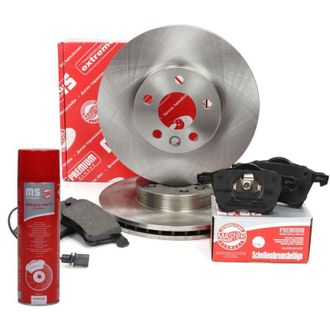 OEM Juego De Discos Y Pastillas De Freno Delantero Para Ford, Seat, Vw 202601150