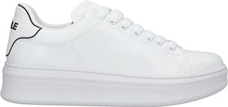 Ga&euml;lle Paris Schoenen, Dames, Wit, 36 EU, Leer, Gbdc 2500Ssnk Sneaker